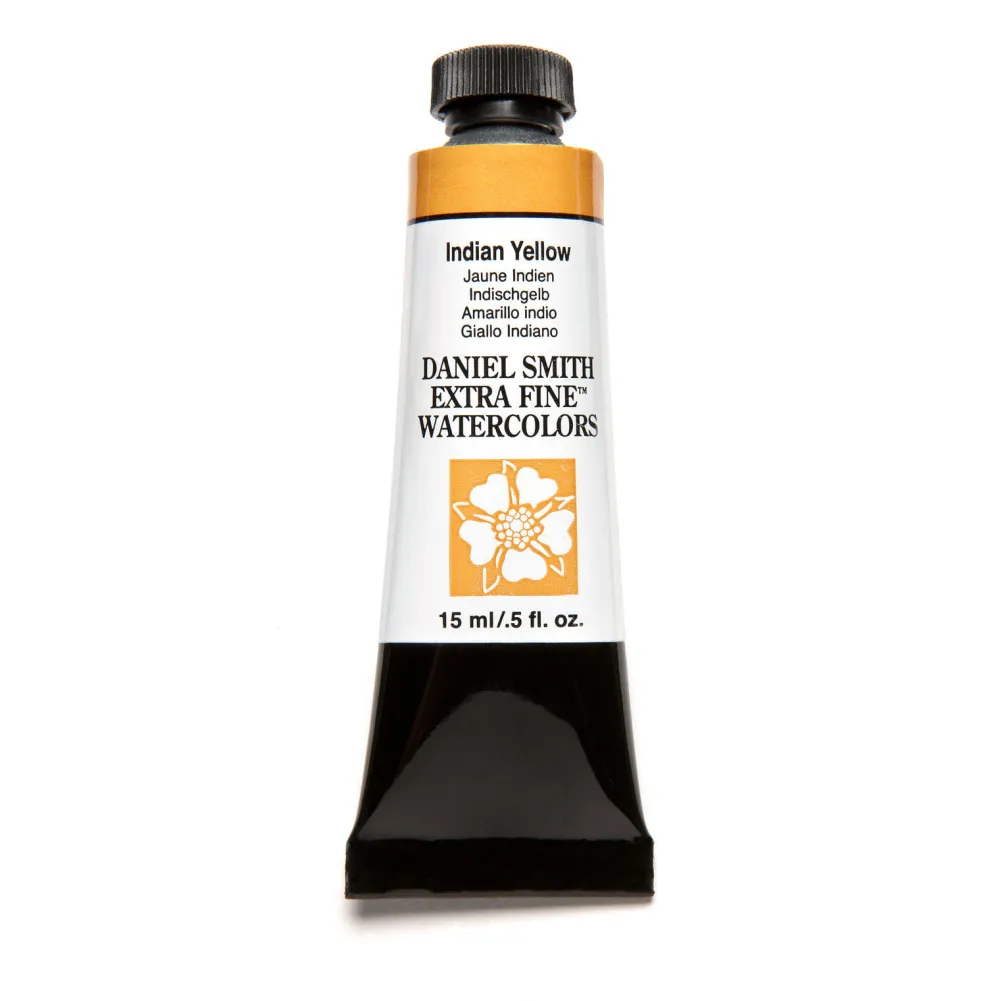 Daniel Smith Farba akwarelowa Extra Fine - - Indian Yellow, 15 ml > Farby Akwarelowe