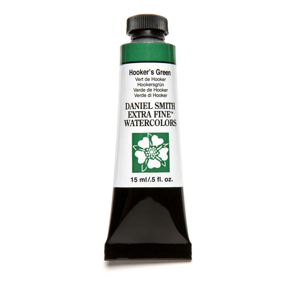 Daniel Smith Farba akwarelowa Extra Fine - - Hooker's Green, 15 ml