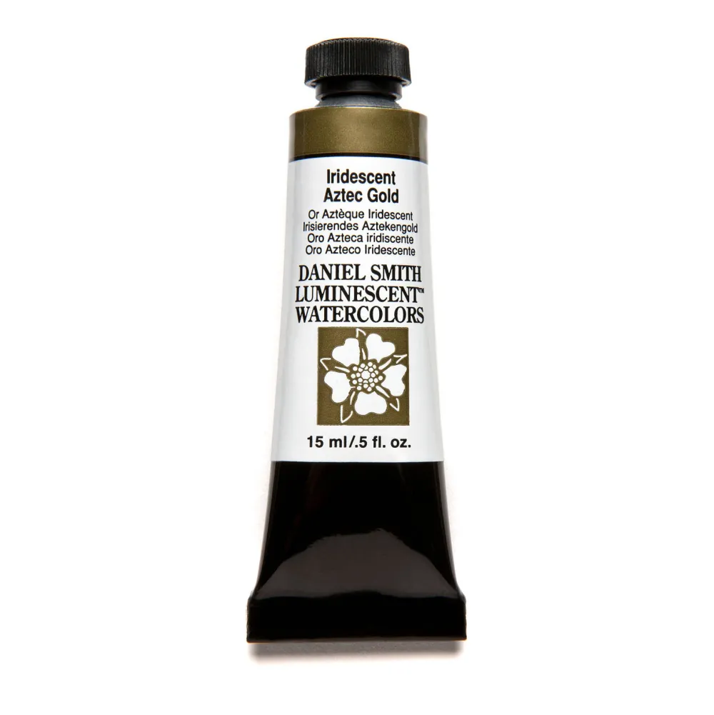 Daniel Smith Farba akwarelowa Extra Fine Luminescent - - Iridescent Aztec Gold 15 ml > Farby Akwarelowe
