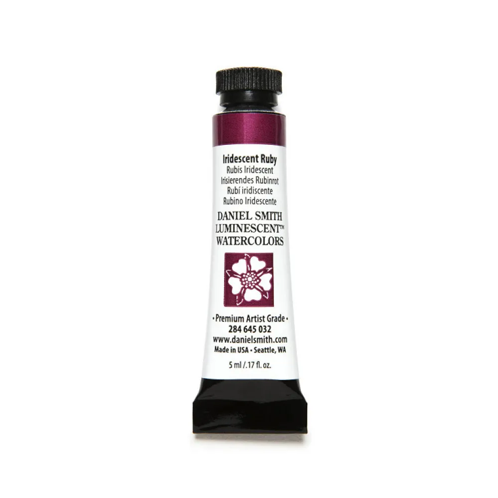 Daniel Smith Farba akwarelowa Extra Fine Luminescent - - Iridescent Ruby, 5 ml > Farby Akwarelowe
