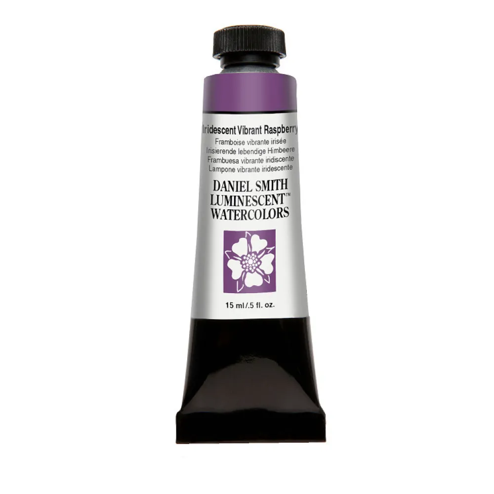 Daniel Smith Farba akwarelowa Extra Fine Luminescent - - Iridescent Vibrant Raspberry, 15 ml > Farby Akwarelowe