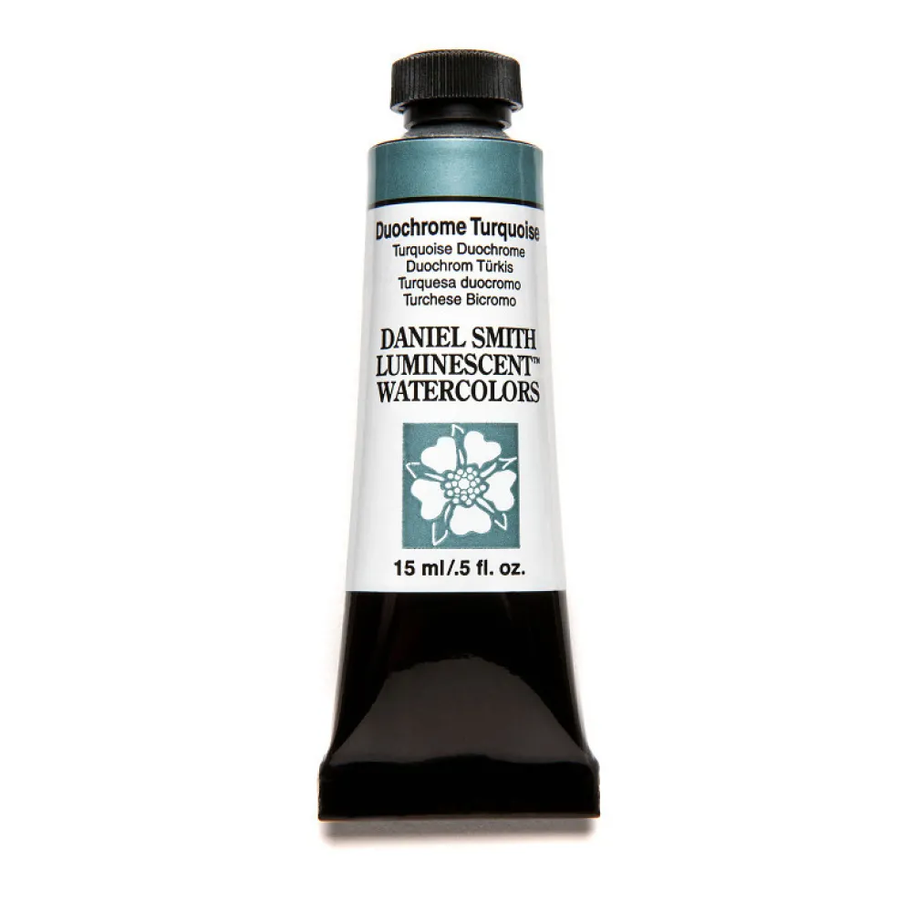Daniel Smith Farba akwarelowa Extra Fine Luminescent - - Duochrome Turquoise, 15 ml