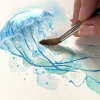 Daniel Smith Farba akwarelowa Extra Fine Luminescent - - Iridescent Blue Silver, 15 ml > Farby Akwarelowe