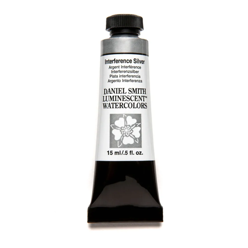 Daniel Smith Farba akwarelowa Extra Fine Luminescent - - Interference Silver, 15 ml