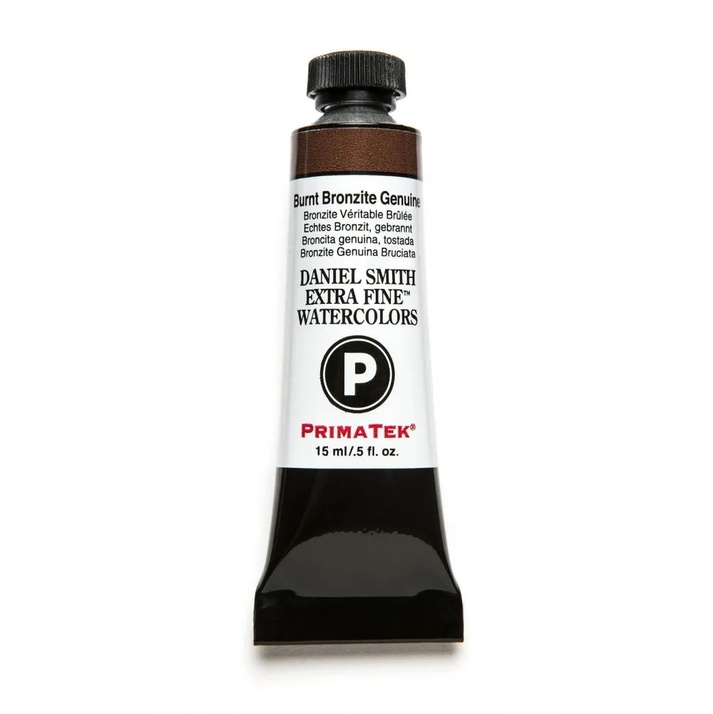 Daniel Smith Farba akwarelowa Extra Fine PrimaTek - - Burnt Bronzite Genuine, 15 ml > Farby Akwarelowe