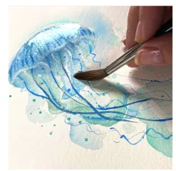Daniel Smith Farba akwarelowa Extra Fine w sztyfcie - - Iridescent Electric Blue ><noscript><img width=