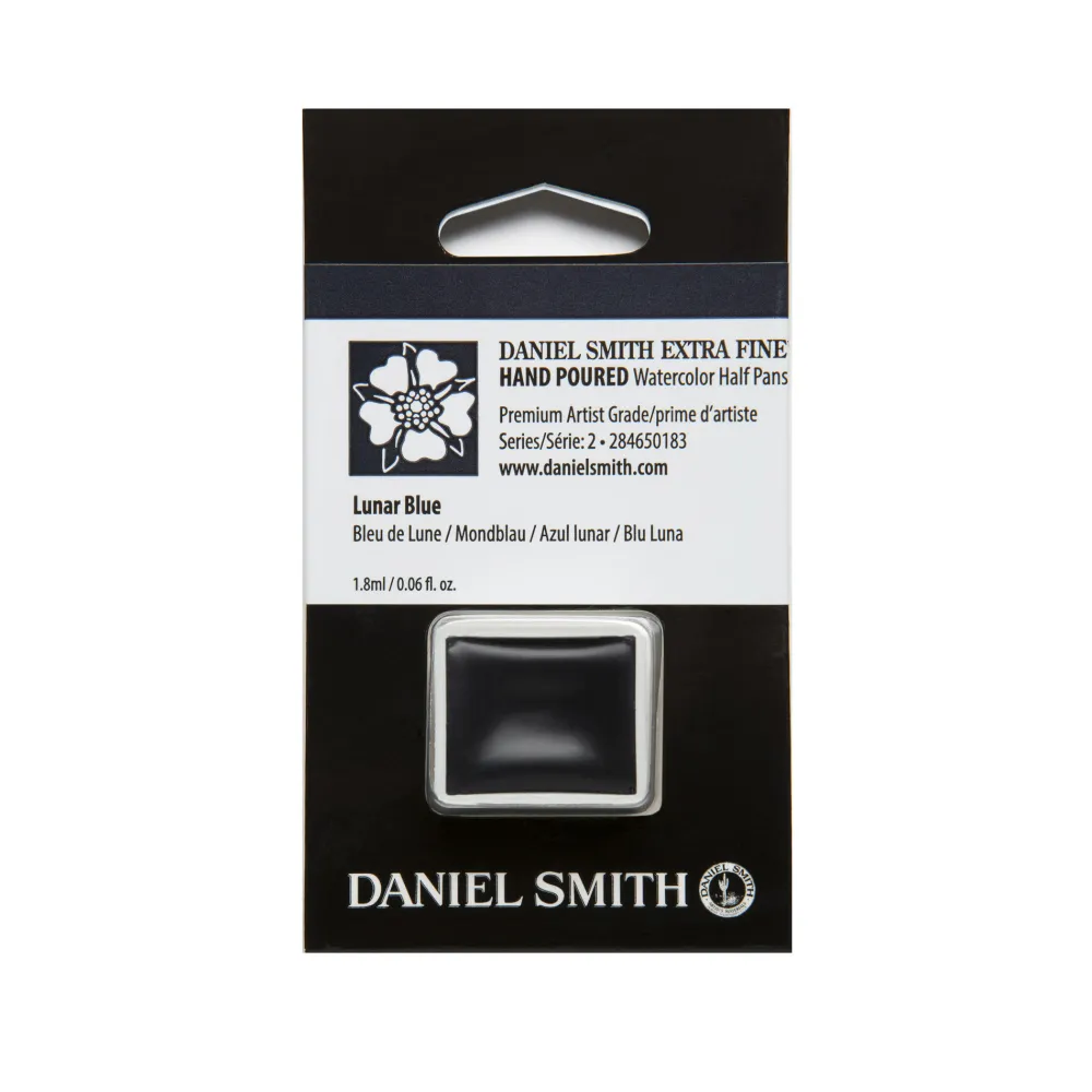 Daniel Smith Farba akwarelowa Extra Fine w półkostce - - Lunar Blue