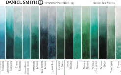 Daniel Smith Farba akwarelowa Extra Fine w półkostce - - Cascade Green > Farby Akwarelowe