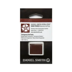 Daniel Smith Farba akwarelowa Extra Fine w półkostce - - Transparent Red Oxide