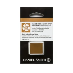 Daniel Smith Farba akwarelowa Extra Fine w półkostce - - Monte Amiata Natural Sienna > Farby Akwarelowe