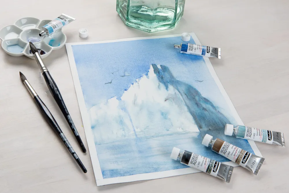 Schmincke Farba akwarelowa Horadam Aquarell - - 936, Urban Green > Farby Akwarelowe