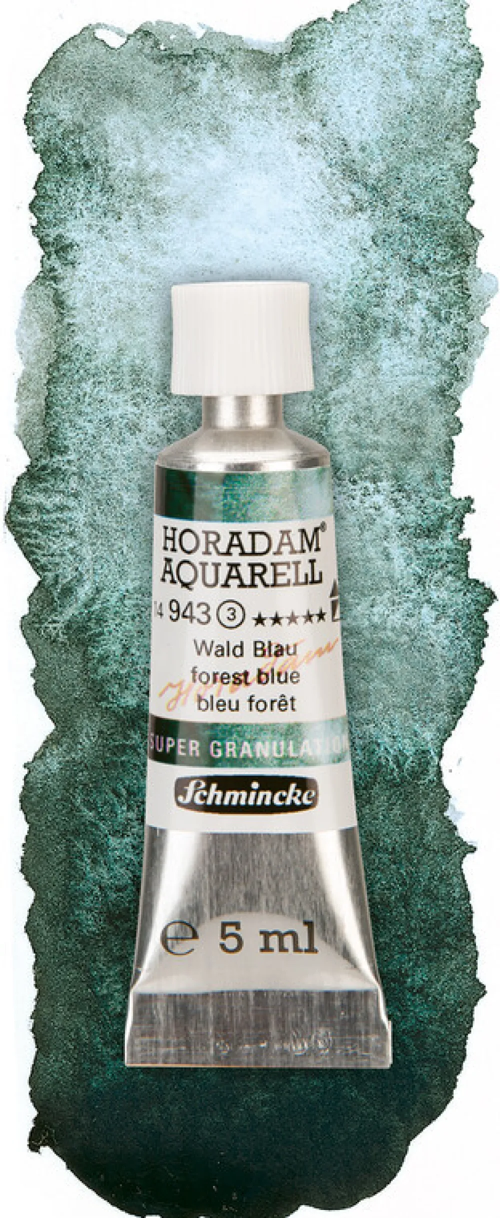 Schmincke Farba akwarelowa Horadam Aquarell - - 943, Forest Blue, 5 ml