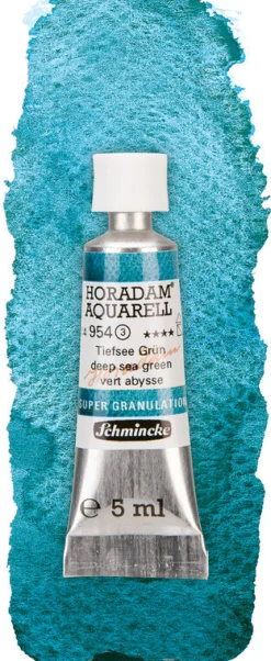 Schmincke Farba akwarelowa Horadam Aquarell - - 954, Deep Sea Green, 5 ml