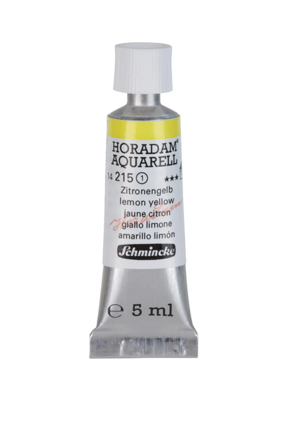 Schmincke Farba akwarelowa Horadam Aquarell - - 215, Lemon Yellow, 5 ml
