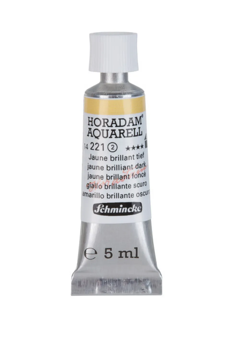 Schmincke Farba akwarelowa Horadam Aquarell - - 221, Jaune Brilliant Dark, 5 ml