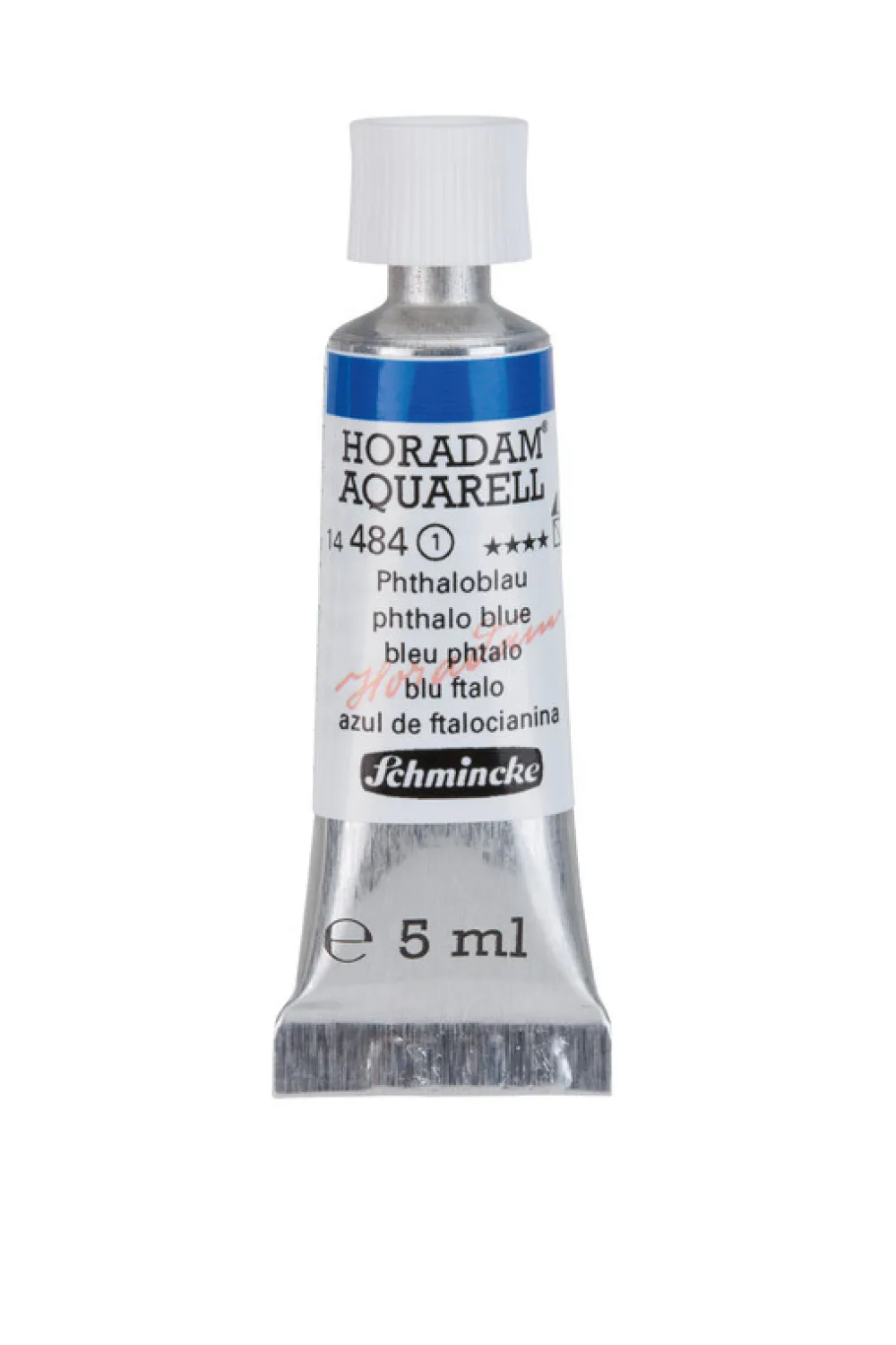 Schmincke Farba akwarelowa Horadam Aquarell - - 484, Phthalo Blue, 5 ml