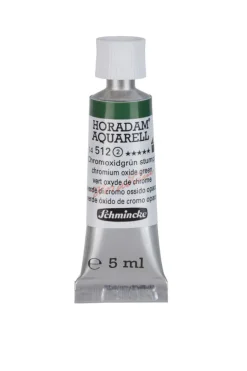 Schmincke Farba akwarelowa Horadam Aquarell - - 512, Chromium Oxide Green, 5 ml