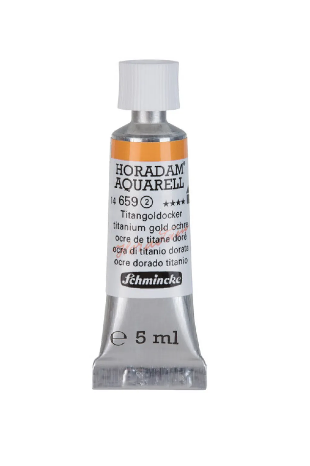 Schmincke Farba akwarelowa Horadam Aquarell - - 660, Raw Sienna, 5 ml > Farby Akwarelowe