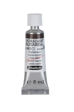 Schmincke Farba akwarelowa Horadam Aquarell - - 663, Sepia Brown, 5 ml