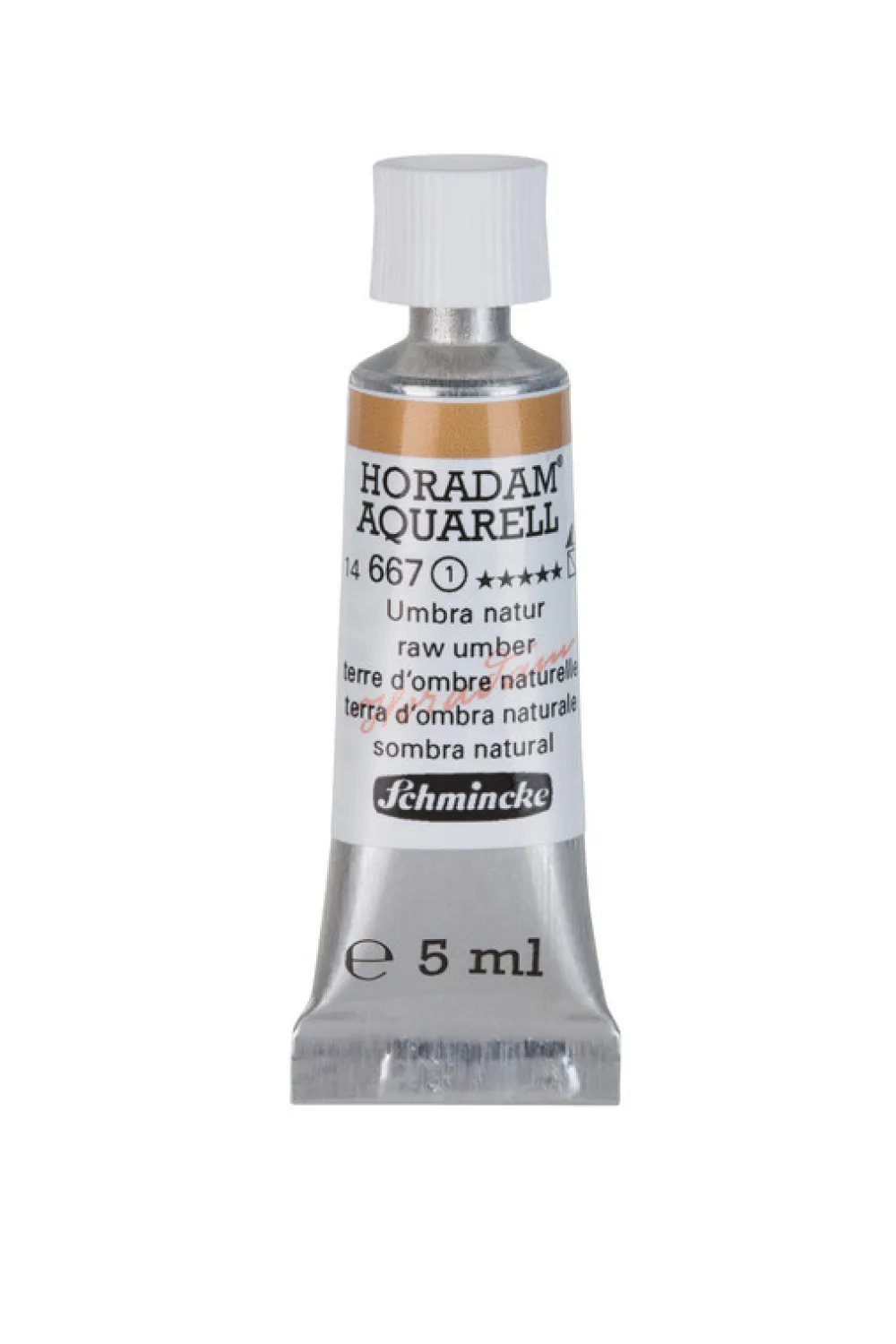 Schmincke Farba akwarelowa Horadam Aquarell - - 668, Burnt Umber, 5 ml > Farby Akwarelowe