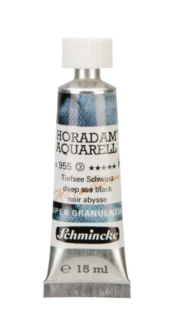 Schmincke Farba akwarelowa Horadam Aquarell - - 955, Deep Sea Black, 15 ml > Farby Akwarelowe