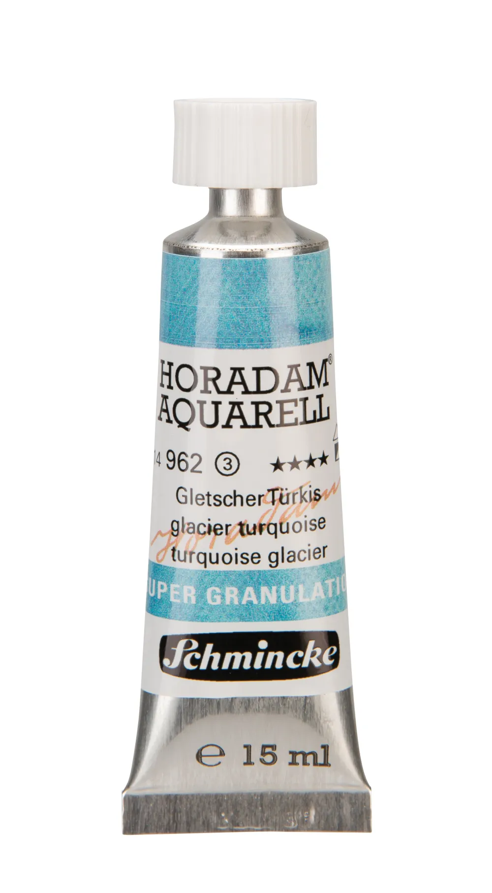 Schmincke Farba akwarelowa Horadam Aquarell - - 962, Glacier Turquoise, 15 ml
