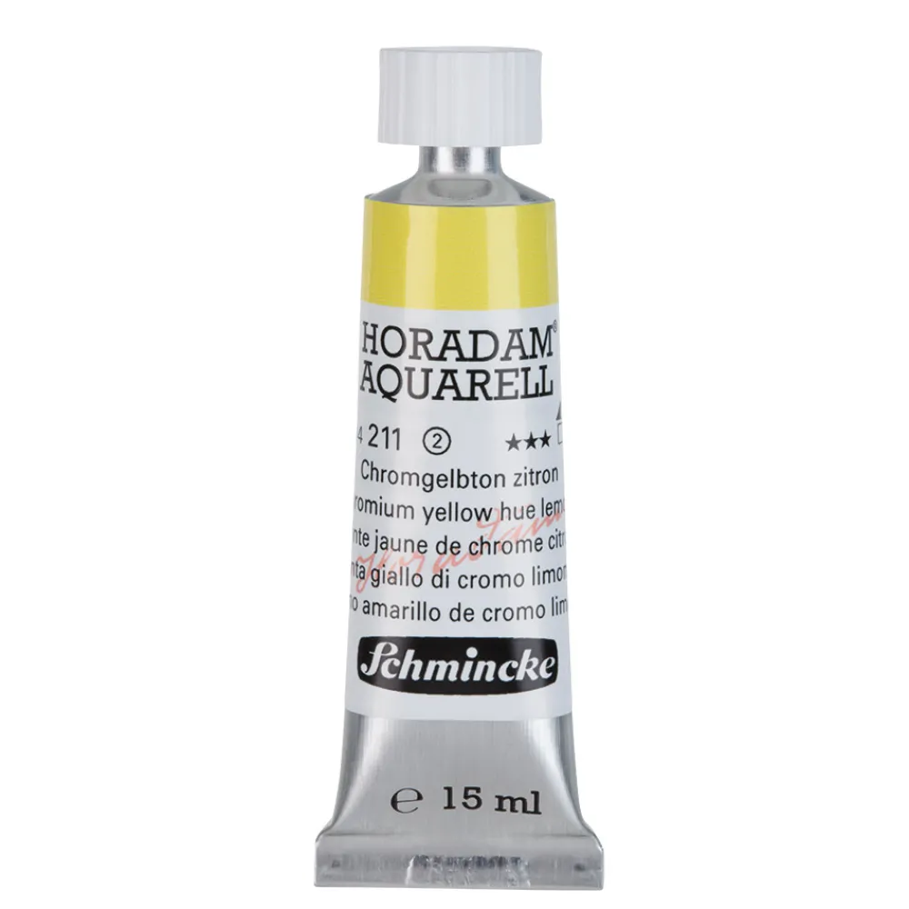 Schmincke Farba akwarelowa Horadam Aquarell - - 212, Chromium Yellow Hue Light, 15 ml > Farby Akwarelowe
