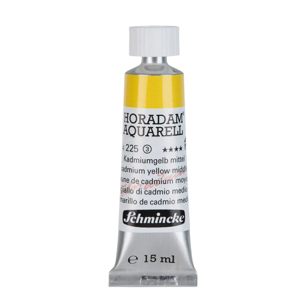 Schmincke Farba akwarelowa Horadam Aquarell - - 226, Cadmium Yellow Deep, 15 ml > Farby Akwarelowe