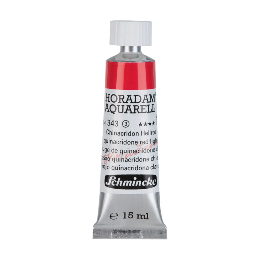 Schmincke Farba akwarelowa Horadam Aquarell - - 343, Quinacridone Red Light, 15 ml