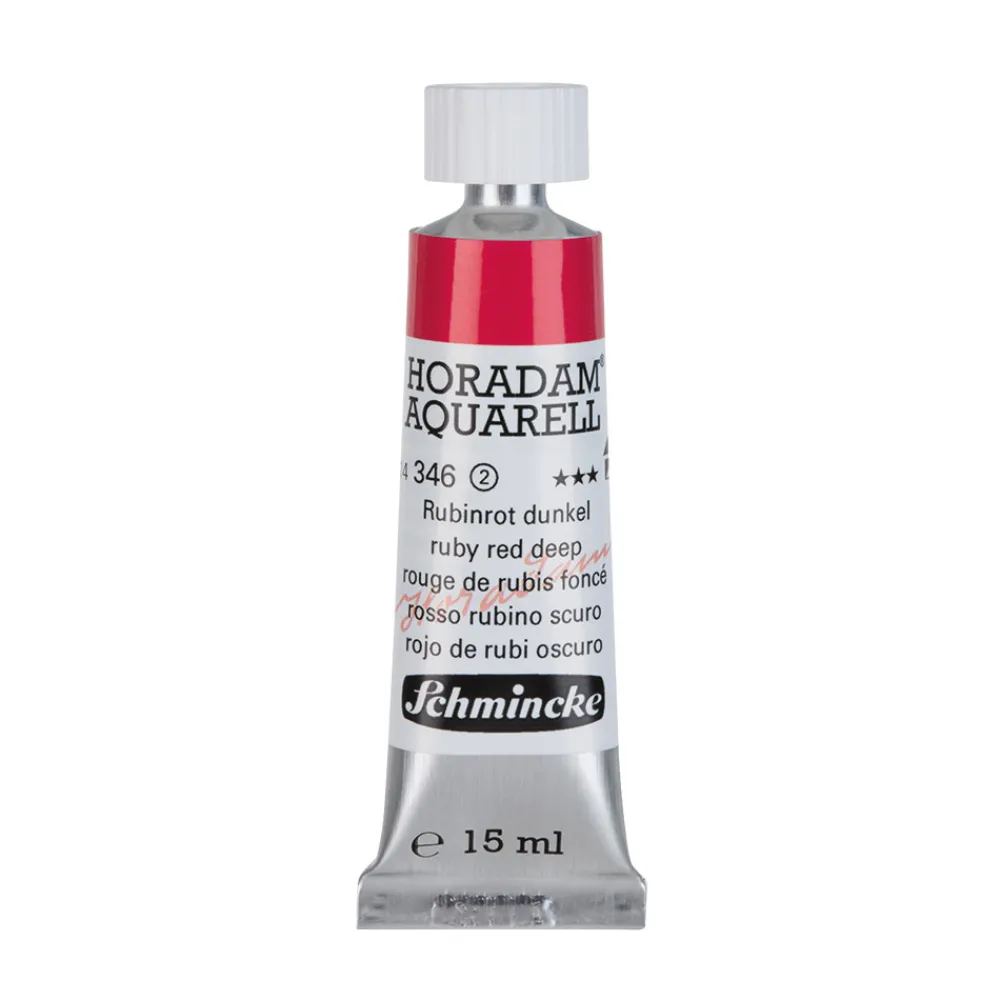 Schmincke Farba akwarelowa Horadam Aquarell - - 346, Ruby Red Deep, 15 ml