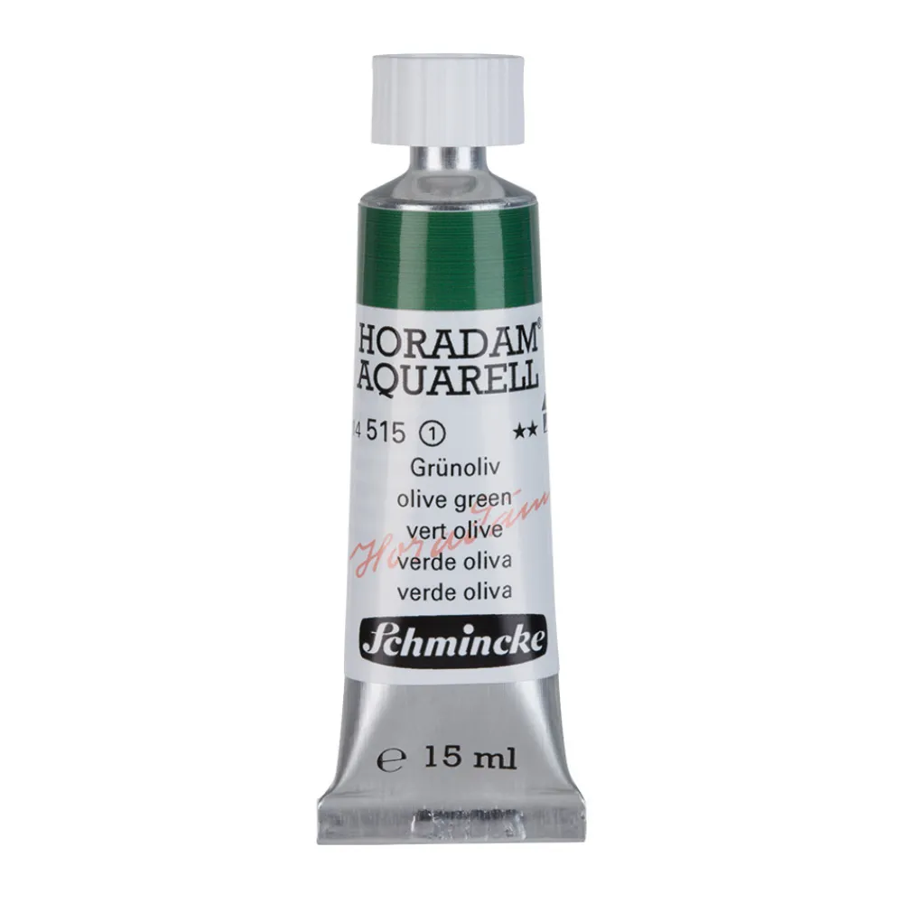 Schmincke Farba akwarelowa Horadam Aquarell - - 515, Olive Green, 15 ml