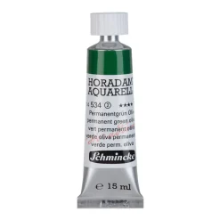 Schmincke Farba akwarelowa Horadam Aquarell - - 534, Permanent Green Olive, 15 ml