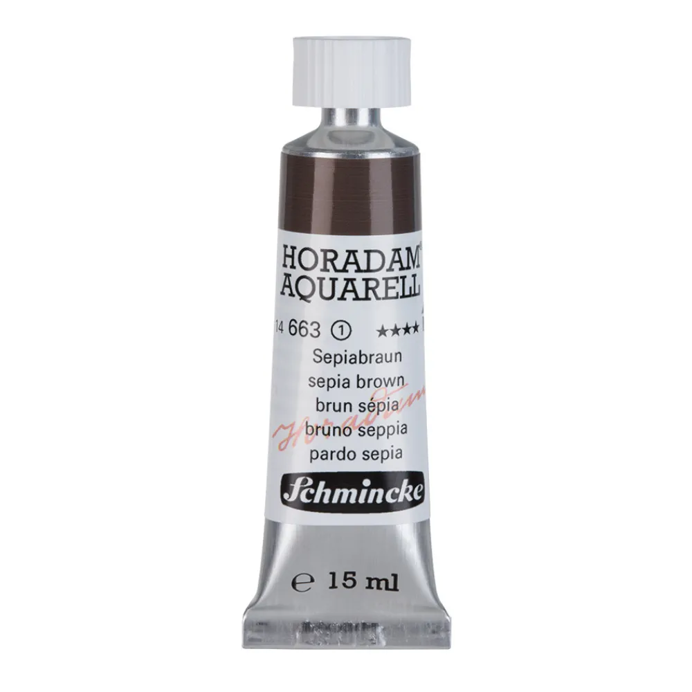 Schmincke Farba akwarelowa Horadam Aquarell - - 663, Sepia Brown, 15 ml