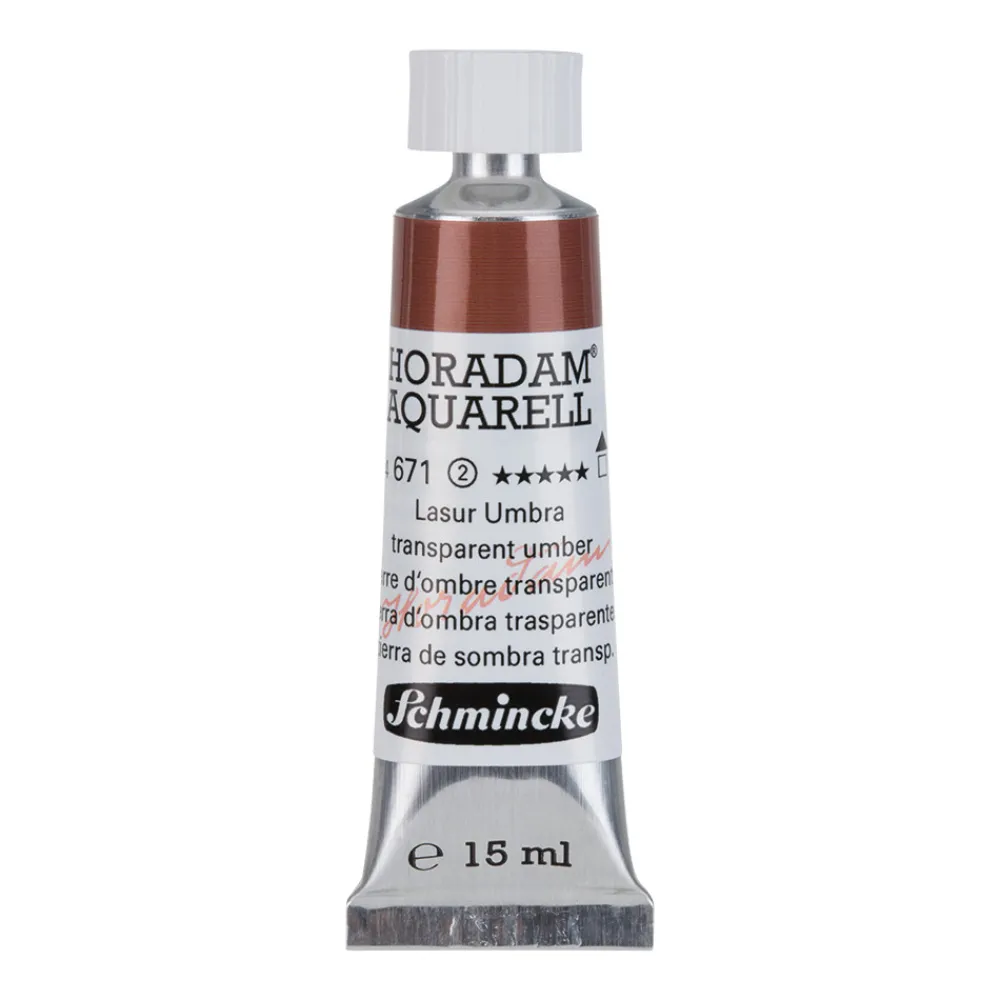 Schmincke Farba akwarelowa Horadam Aquarell - - 671, Transparent Umber, 15 ml