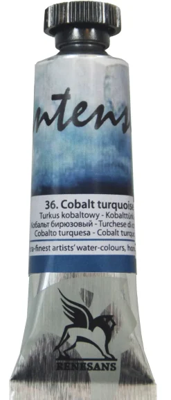 Renesans Farba akwarelowa Intense Water - - 32, cobalt pale blue, 15 ml > Farby Akwarelowe