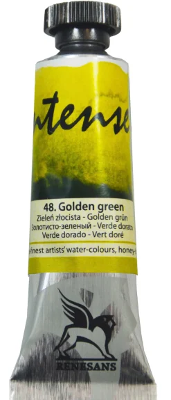 Renesans Farba akwarelowa Intense Water - - 47, Hooker's green, 15 ml > Farby Akwarelowe