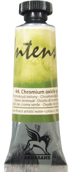 Renesans Farba akwarelowa Intense Water - - 44, chromium oxide green, 15 ml