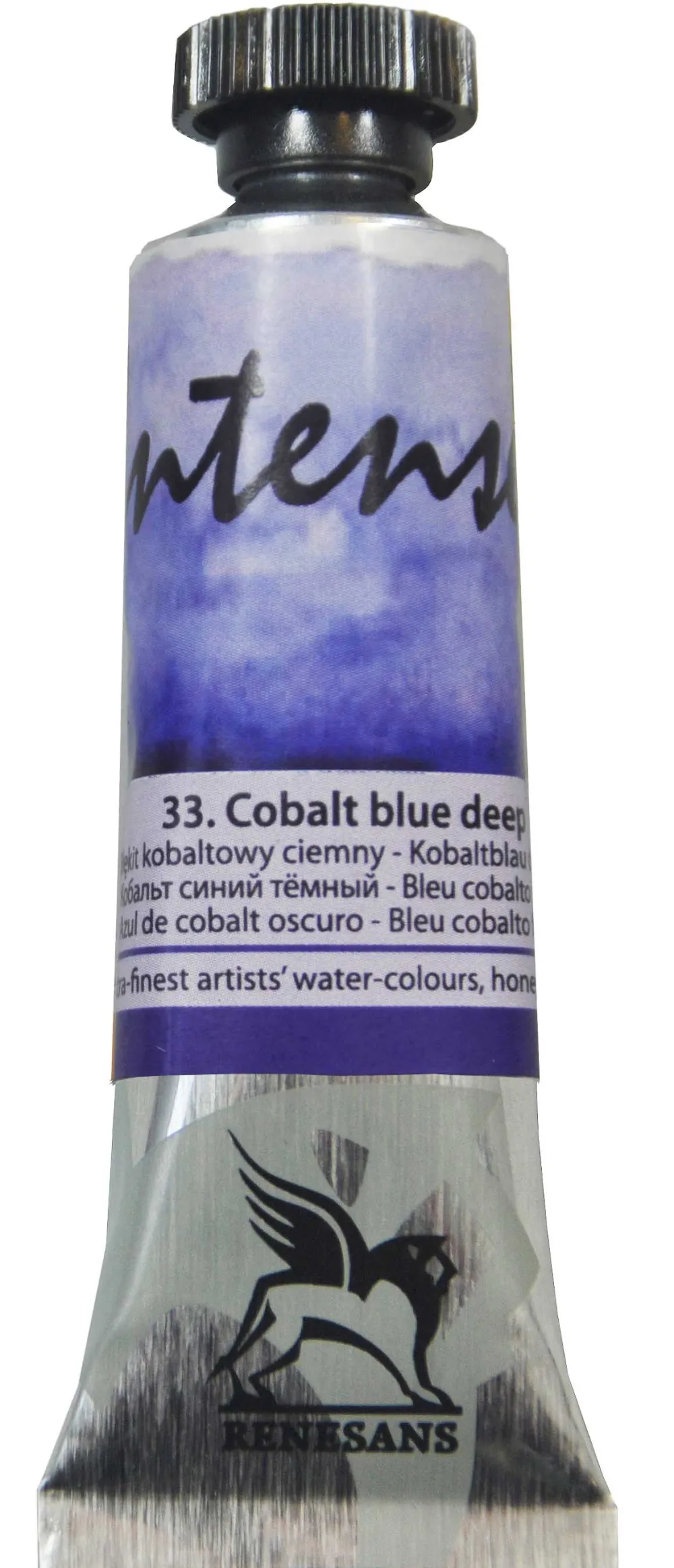 Renesans Farba akwarelowa Intense Water - - 33, cobalt deep blue, 15 ml > Farby Akwarelowe