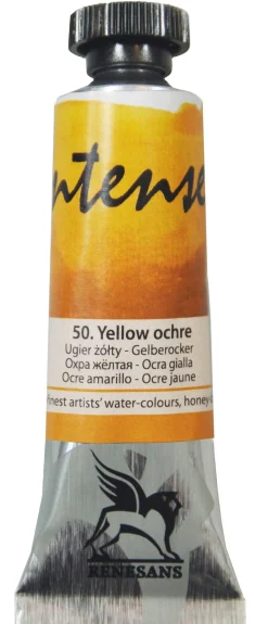 Renesans Farba akwarelowa Intense Water - - 50, yellow ochre, 15 ml