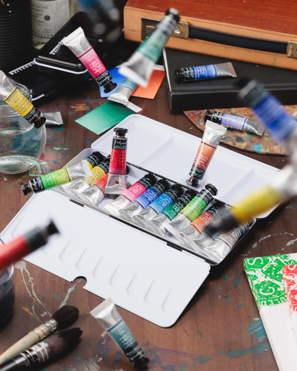 Sennelier Farba akwarelowa l’Aquarelle - - 309, Cobalt Deep, 10 ml