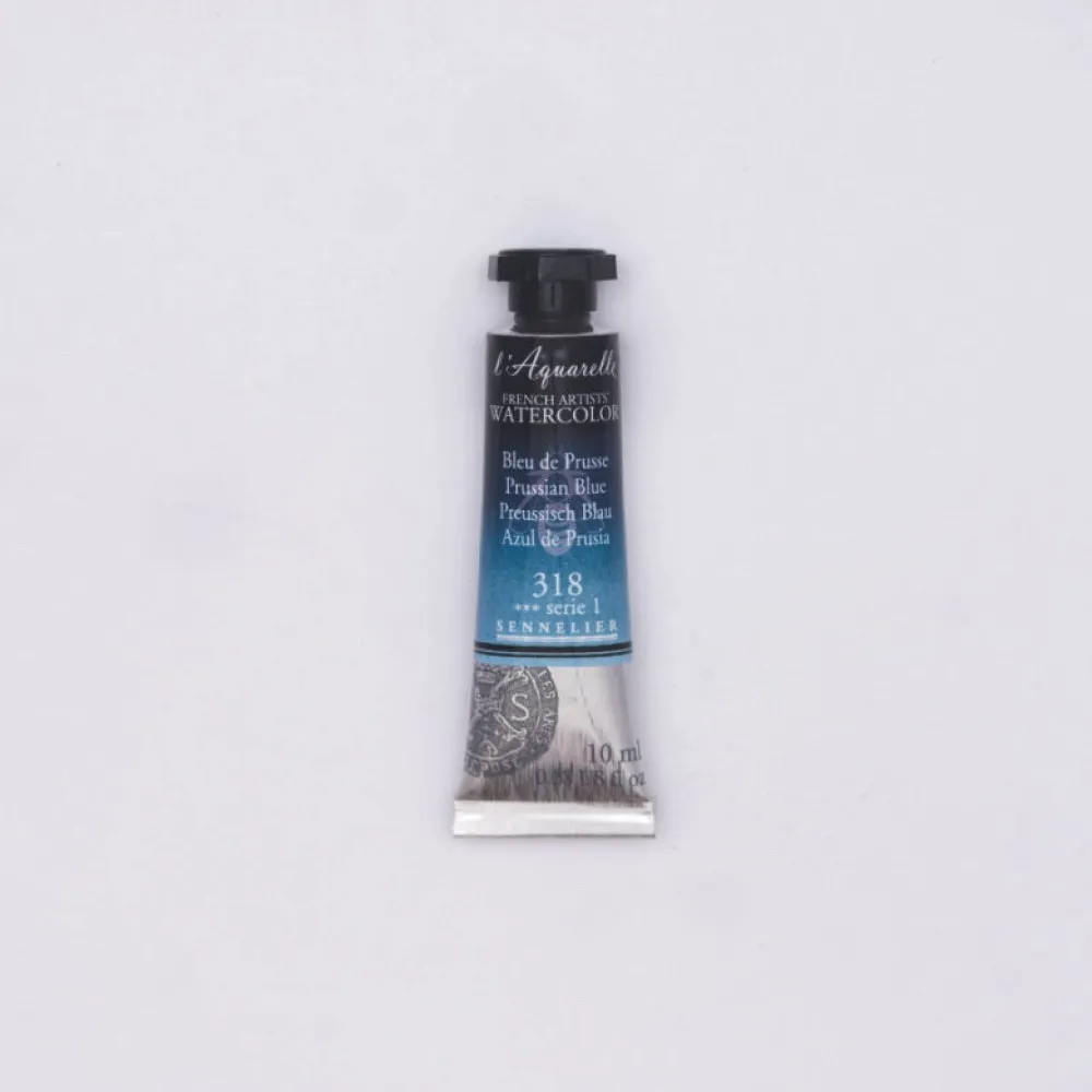 Sennelier Farba akwarelowa l’Aquarelle - - 322, Royal Blue, 10 ml > Farby Akwarelowe