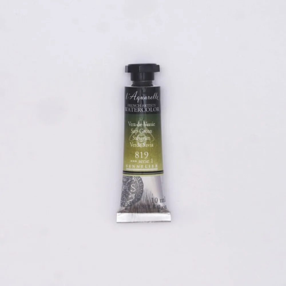 Sennelier Farba akwarelowa l’Aquarelle - - 819, Sap Green, 10 ml