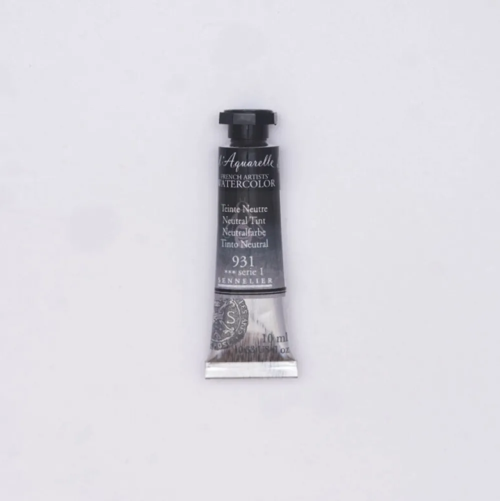 Sennelier Farba akwarelowa l’Aquarelle - - 931, Neutral Tint, 10 ml