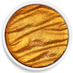Finetec Farba akwarelowa, perłowa - Coliro Pearl Colors - Tibet Gold > Farby Do Kaligrafii|Farby Akwarelowe