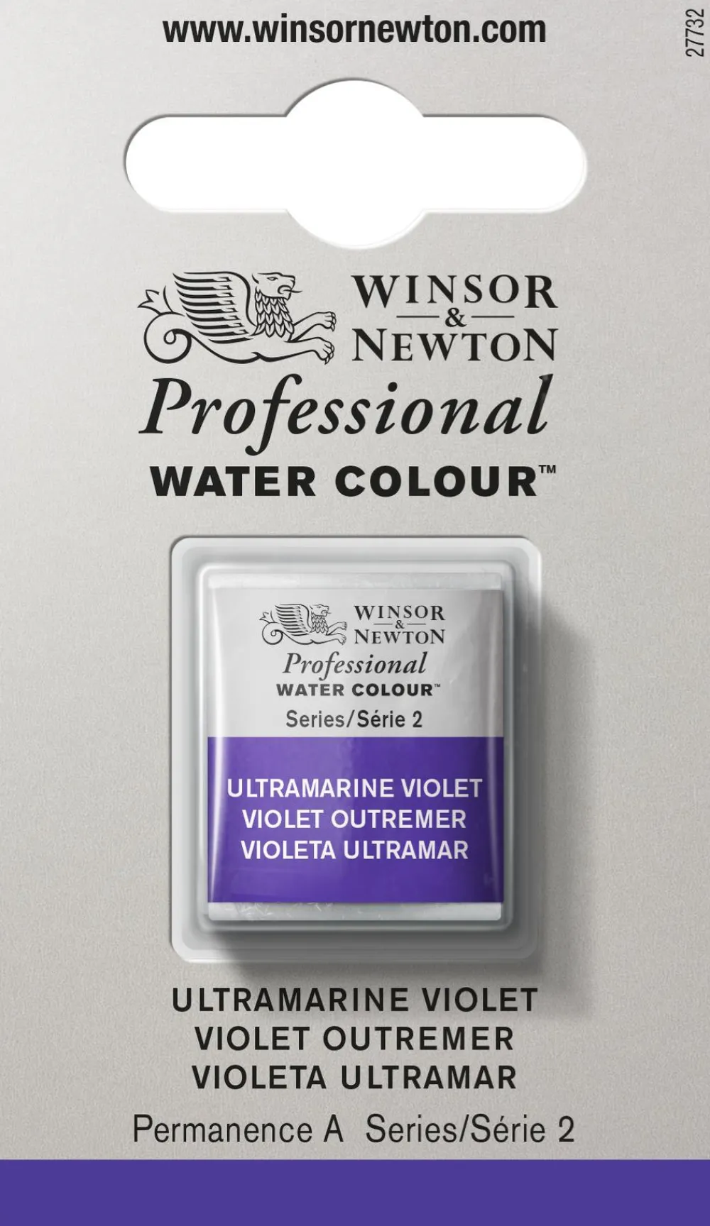 Winsor & Newton Farba akwarelowa Professional w półkostce - - French Ultramarine > Farby Akwarelowe