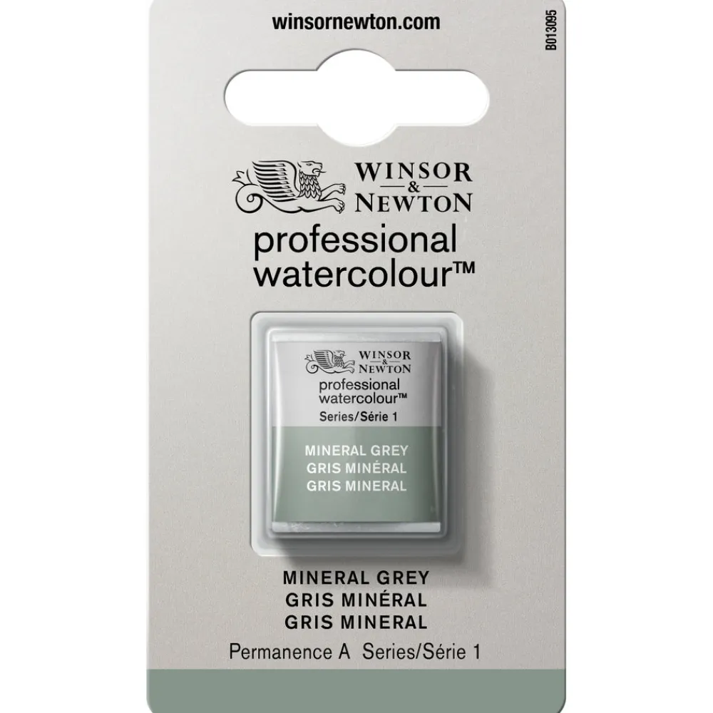 Winsor & Newton Farba akwarelowa Professional w półkostce - - Mineral Grey