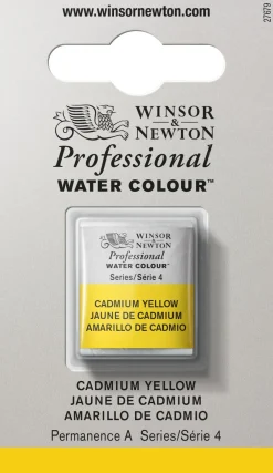 Winsor & Newton Farba akwarelowa Professional w półkostce - - Cadmium Red Deep > Farby Akwarelowe