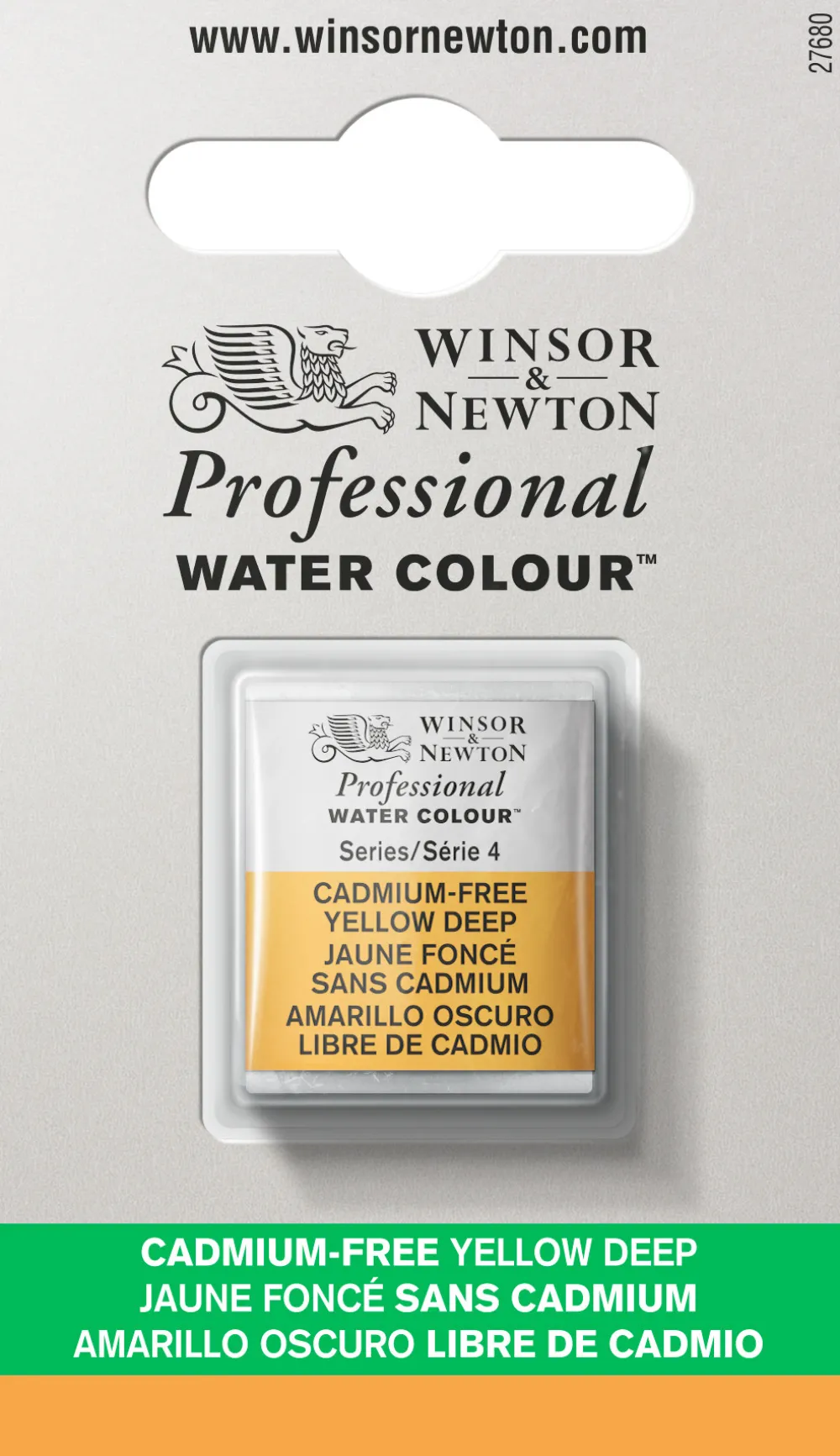 Winsor & Newton Farba akwarelowa Professional w półkostce - - Cadmium Free Yellow > Farby Akwarelowe