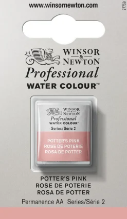 Winsor & Newton Farba akwarelowa Professional w półkostce - - Potter's Pink