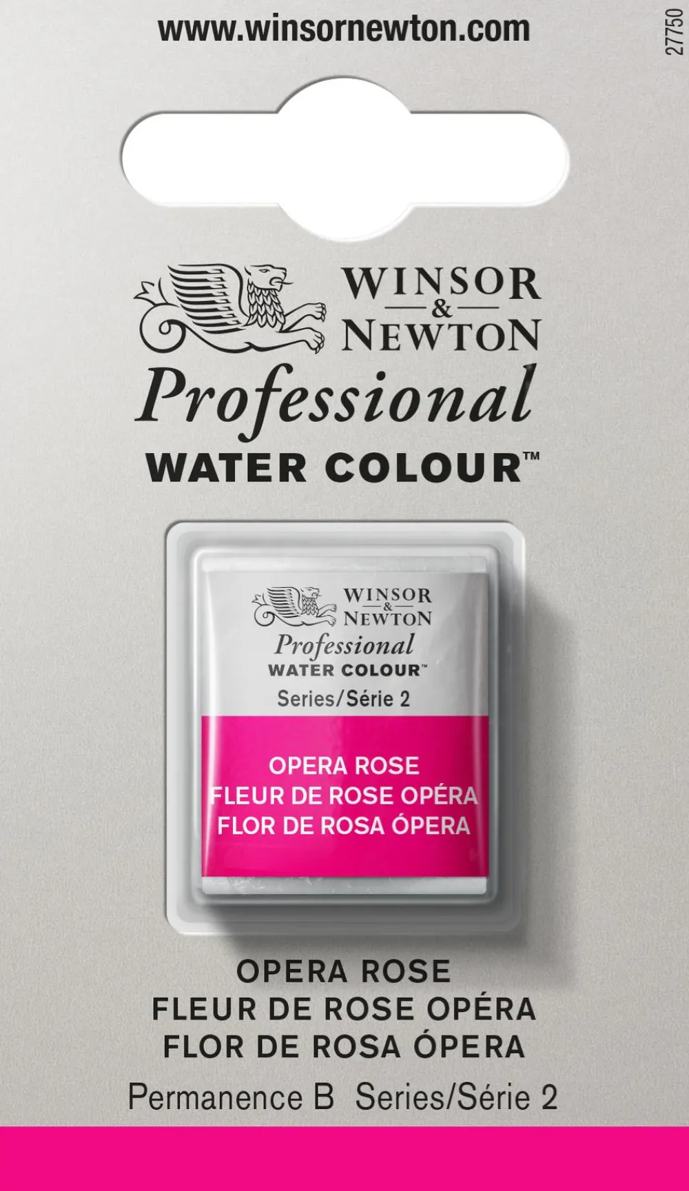 Winsor & Newton Farba akwarelowa Professional w półkostce - - Opera Rose
